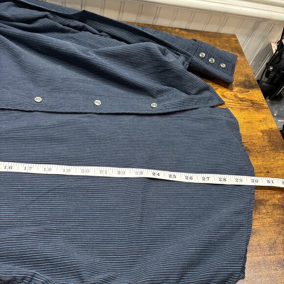 MK Machine Size L Pearl Snap Shirt Y2K Vintage Graphic Grunge Rock Western - Picture 6 of 11